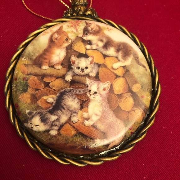 Bradford exchange 1998 kitten expeditions ornament collection - Picture 2 of 6